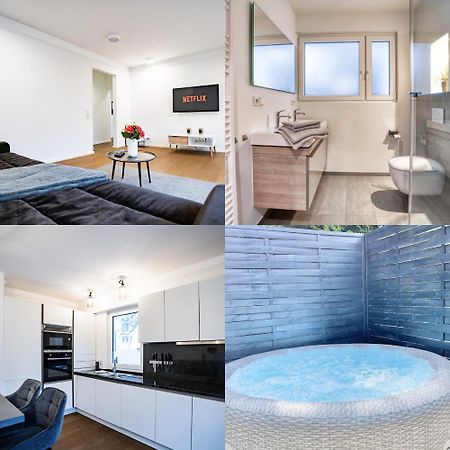 Whirlpool - Zentral - Designloft Mit Xxl Terrasse Apartment Висбаден Екстериор снимка